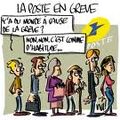 La Poste en grève